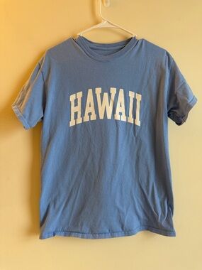 J. Galt Blue 'Hawaii' Graphic Tee